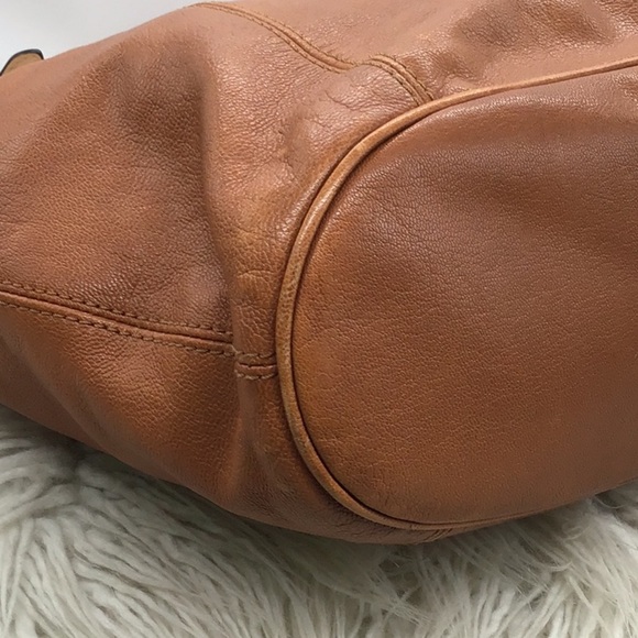 Michael Kors Brown Leather Shoulder Bag - Picture 8 of 16